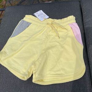 Soft Gallery Yellow 100% Cotton Shorts Size 10